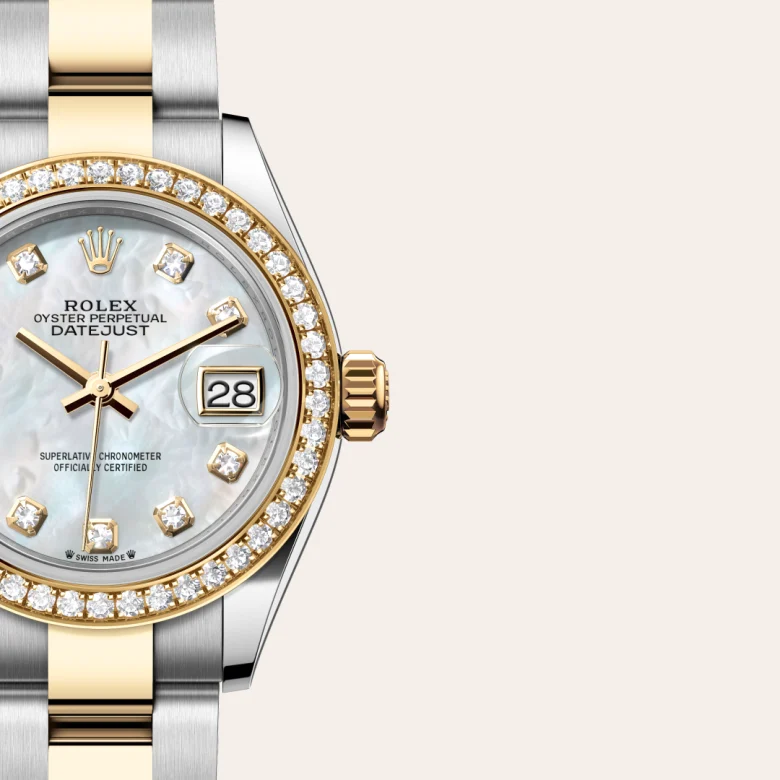 Rolex Lady-Datejust in Yellow Rolesor - combination of Oystersteel and yellow gold, M279383RBR-0020 - Rolex Boutique San Jose