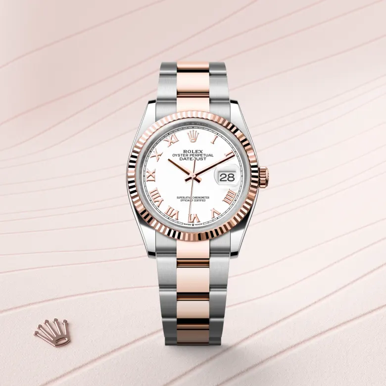 Rolex Datejust in Everose Rolesor - combination of Oystersteel and Everose gold, M126231-0016 - Build