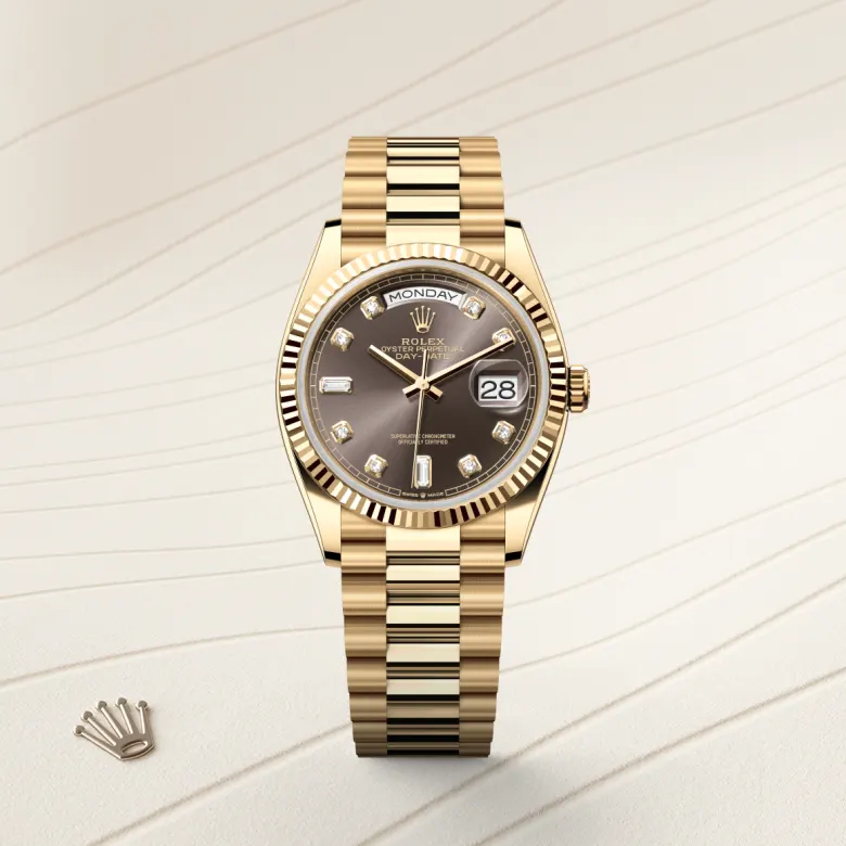 Rolex Day-Date in 18 ct yellow gold, M128238-0022 - Build