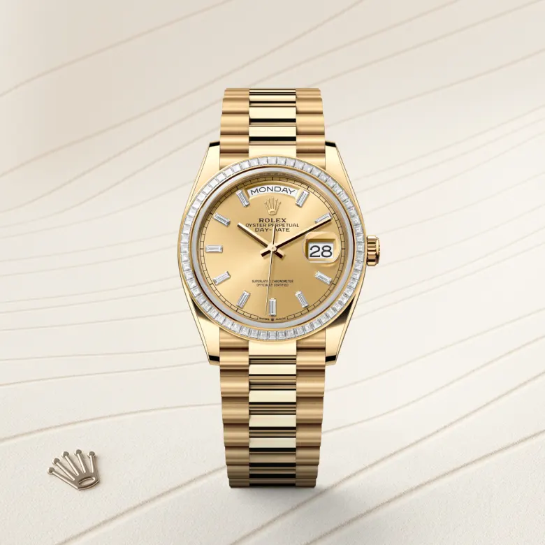 Rolex Day-Date in 18 ct yellow gold, M128398TBR-0037 - Build