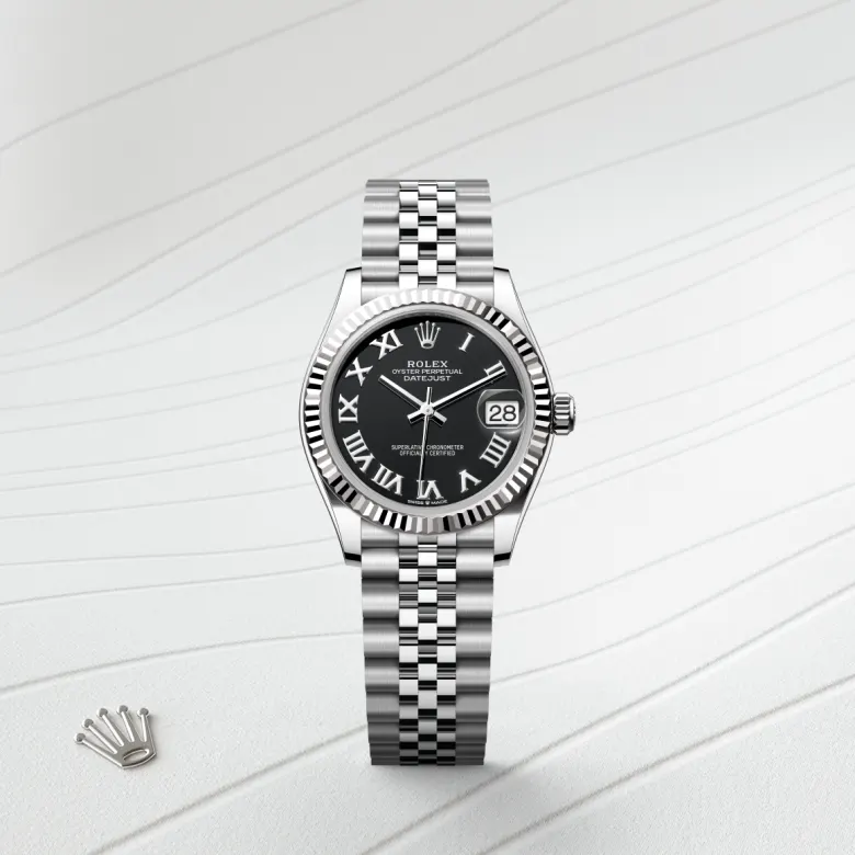 Rolex Datejust in White Rolesor - combination of Oystersteel and white gold, M278274-0002 - GemOro