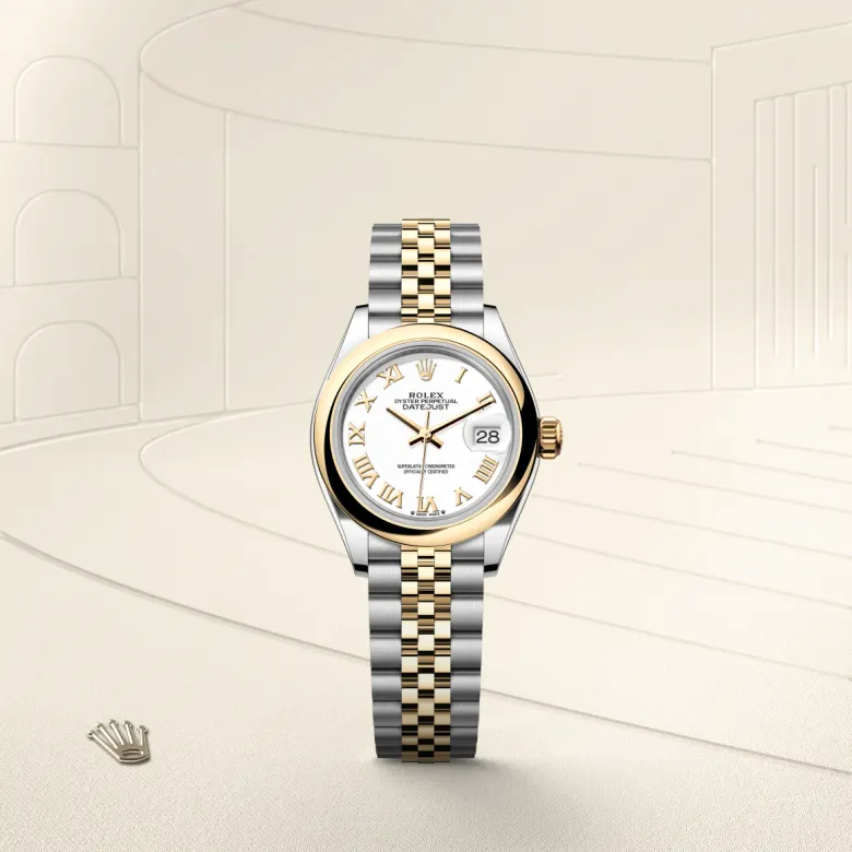 Rolex Lady-Datejust in Yellow Rolesor - combination of Oystersteel and yellow gold, M279163-0023 - Build