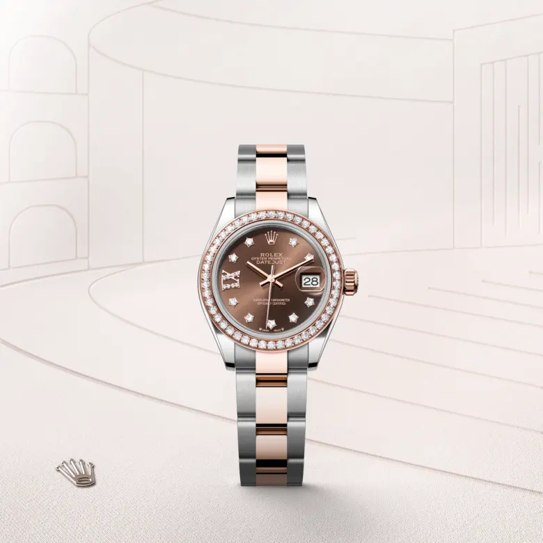 Rolex Lady-Datejust in Everose Rolesor - combination of Oystersteel and Everose gold, M279381RBR-0004 - Build