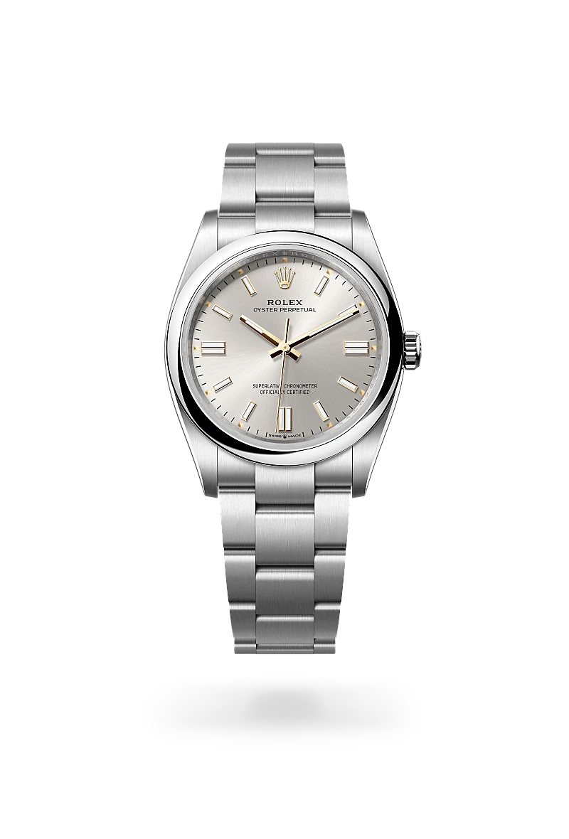 Rolex Oyster Perpetual in Oystersteel, M126000-0001 - J. Vair Jewellers