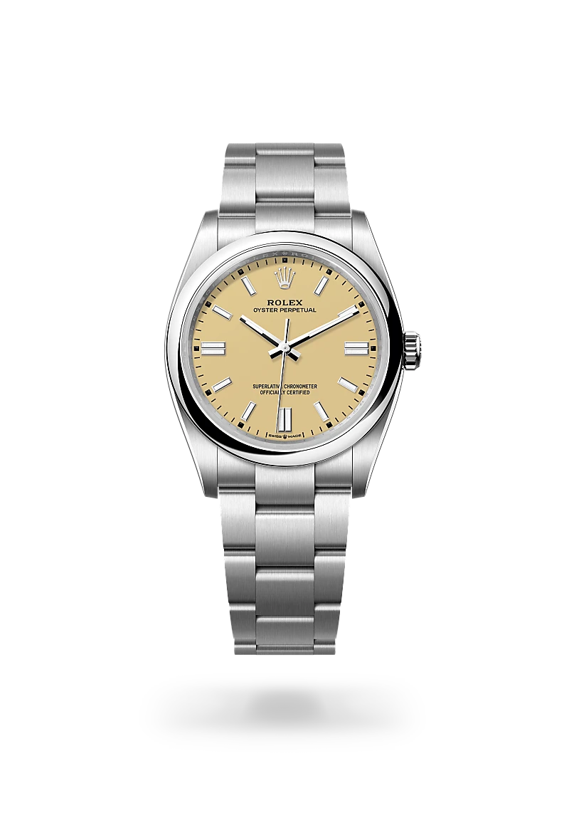Rolex Oyster Perpetual in Oystersteel, M126000-0012 - J. Vair Jewellers