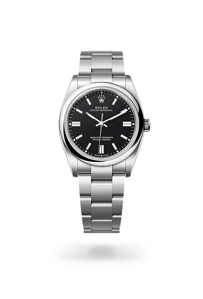 Rolex Oyster Perpetual in Oystersteel, M126000-0014 - J. Vair Jewellers