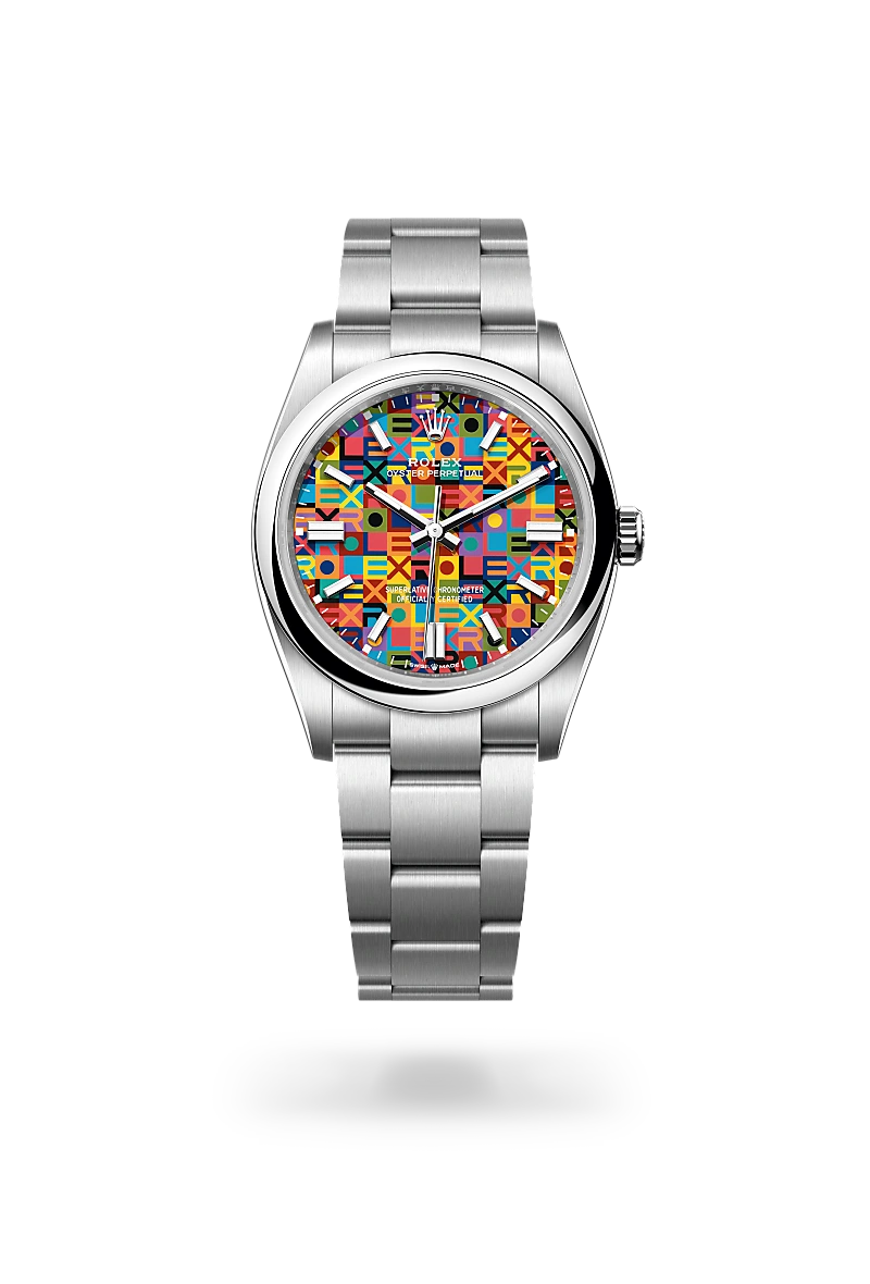 Rolex Oyster Perpetual in Oystersteel, M126000-0016 - GemOro