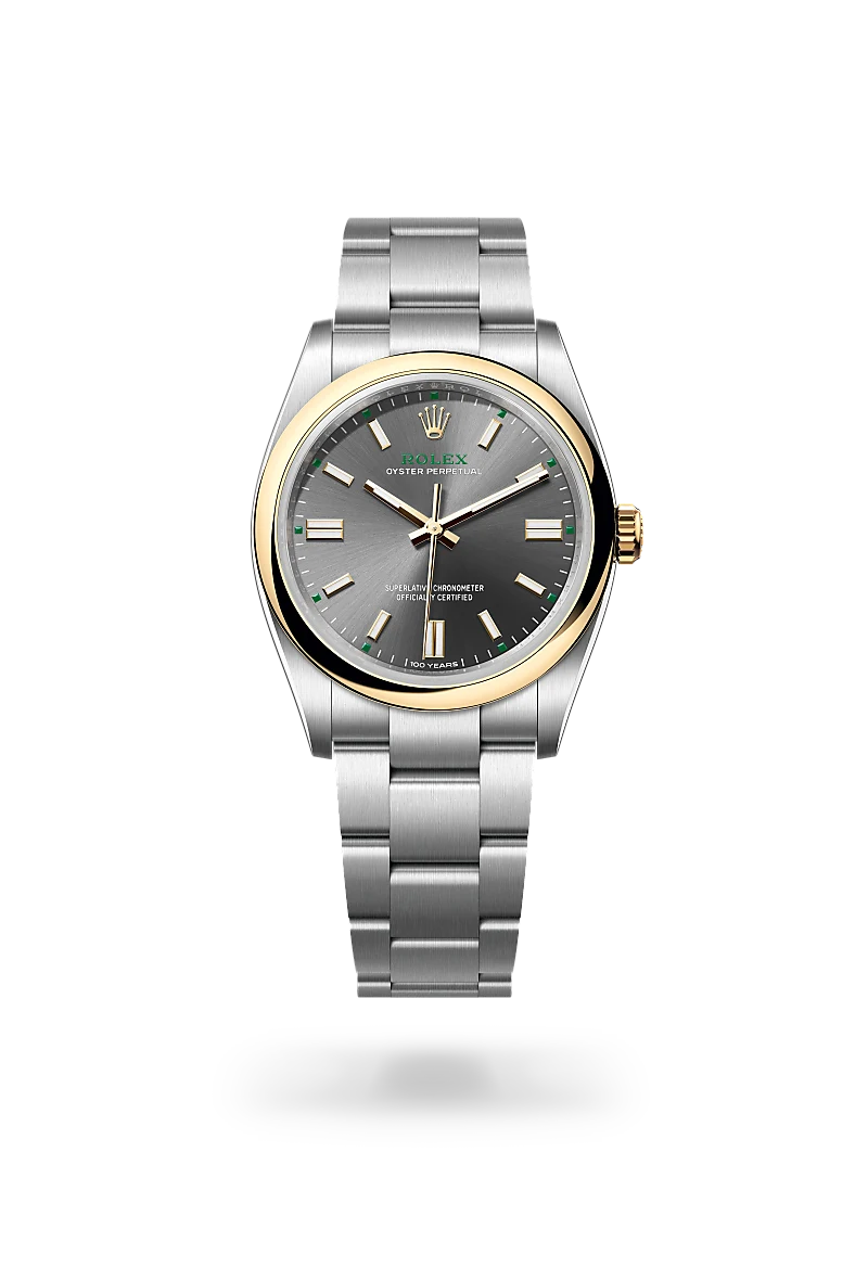 Rolex Oyster Perpetual in Yellow Rolesor - combination of Oystersteel and yellow gold, M126003-0001 - Joseph-Anthony