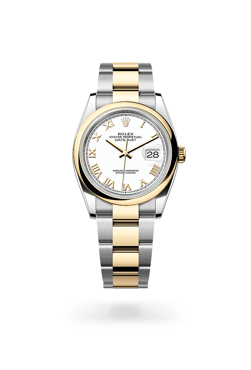 Rolex Datejust in Yellow Rolesor - combination of Oystersteel and yellow gold, M126203-0030 - Nash Jewellers