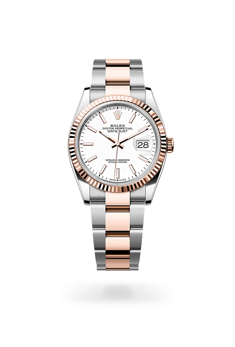 Rolex Datejust in Everose Rolesor - combination of Oystersteel and Everose gold, M126231-0018 - Nash Jewellers