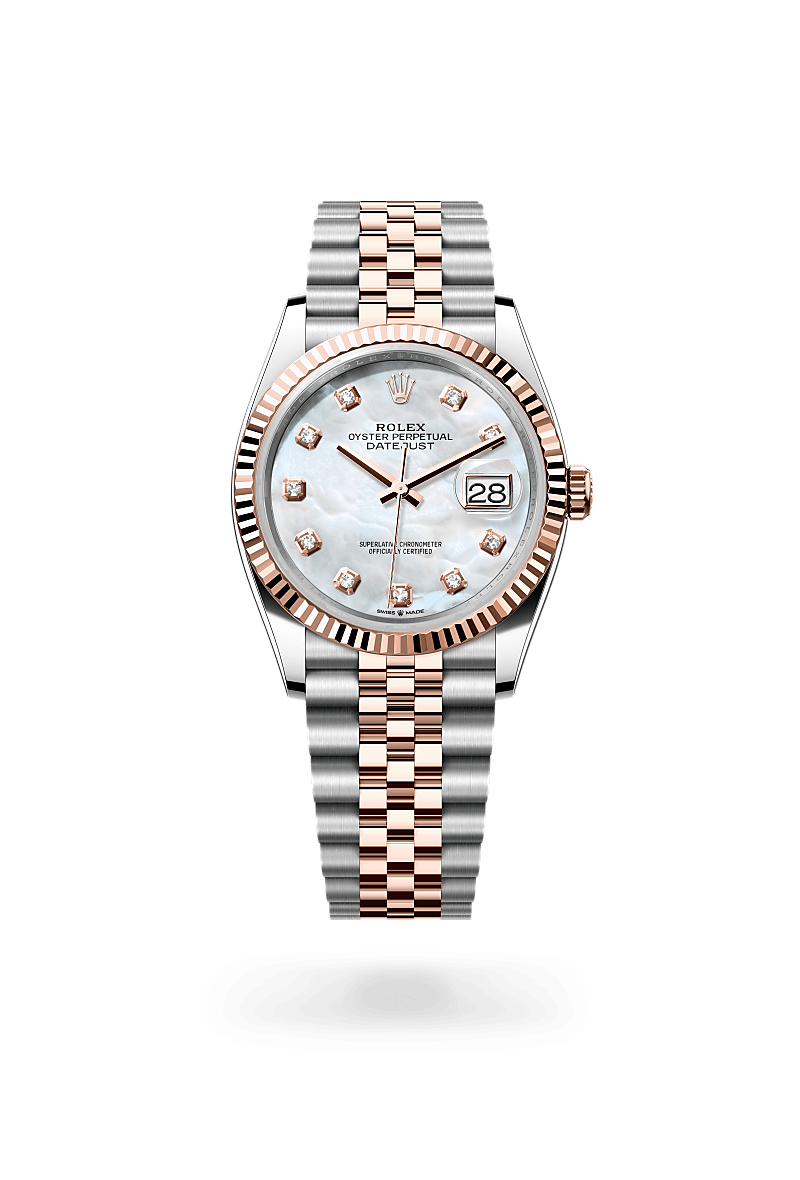 Rolex Datejust in Everose Rolesor - combination of Oystersteel and Everose gold, M126231-0021 - J. Vair Jewellers
