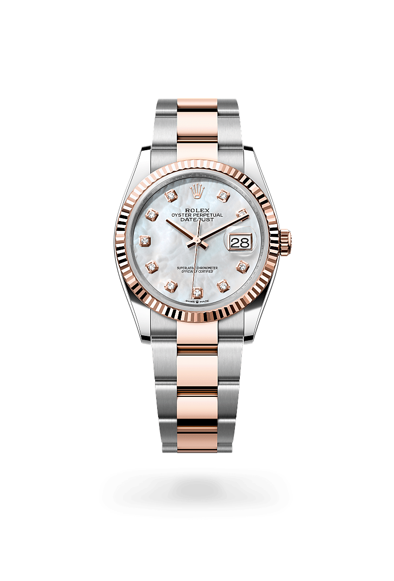 Rolex Datejust in Everose Rolesor - combination of Oystersteel and Everose gold, M126231-0022 - La Différence Time Centre