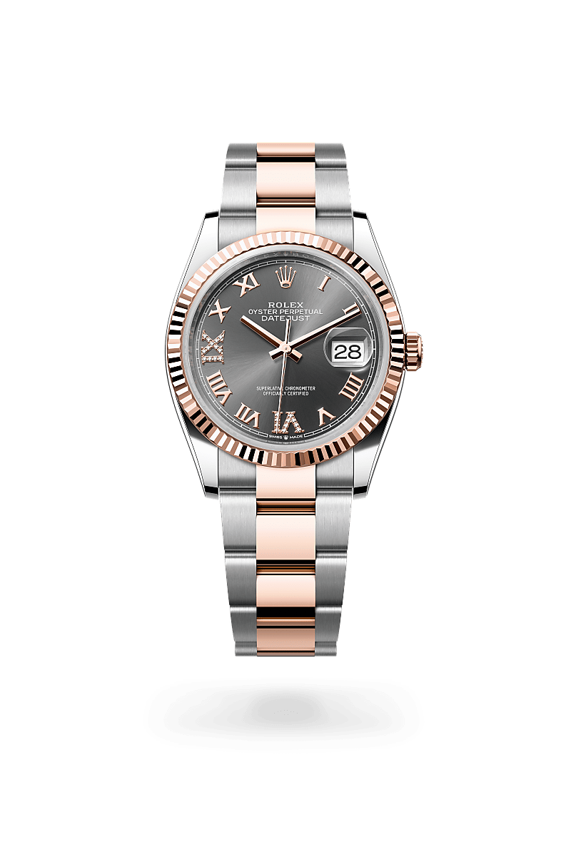 Rolex Datejust in Everose Rolesor - combination of Oystersteel and Everose gold, M126231-0024 - Humbertown Jewellers