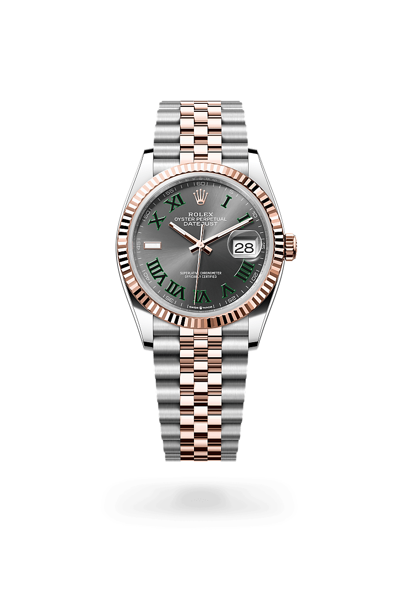Rolex Datejust in Everose Rolesor - combination of Oystersteel and Everose gold, M126231-0029 - La Différence Time Centre