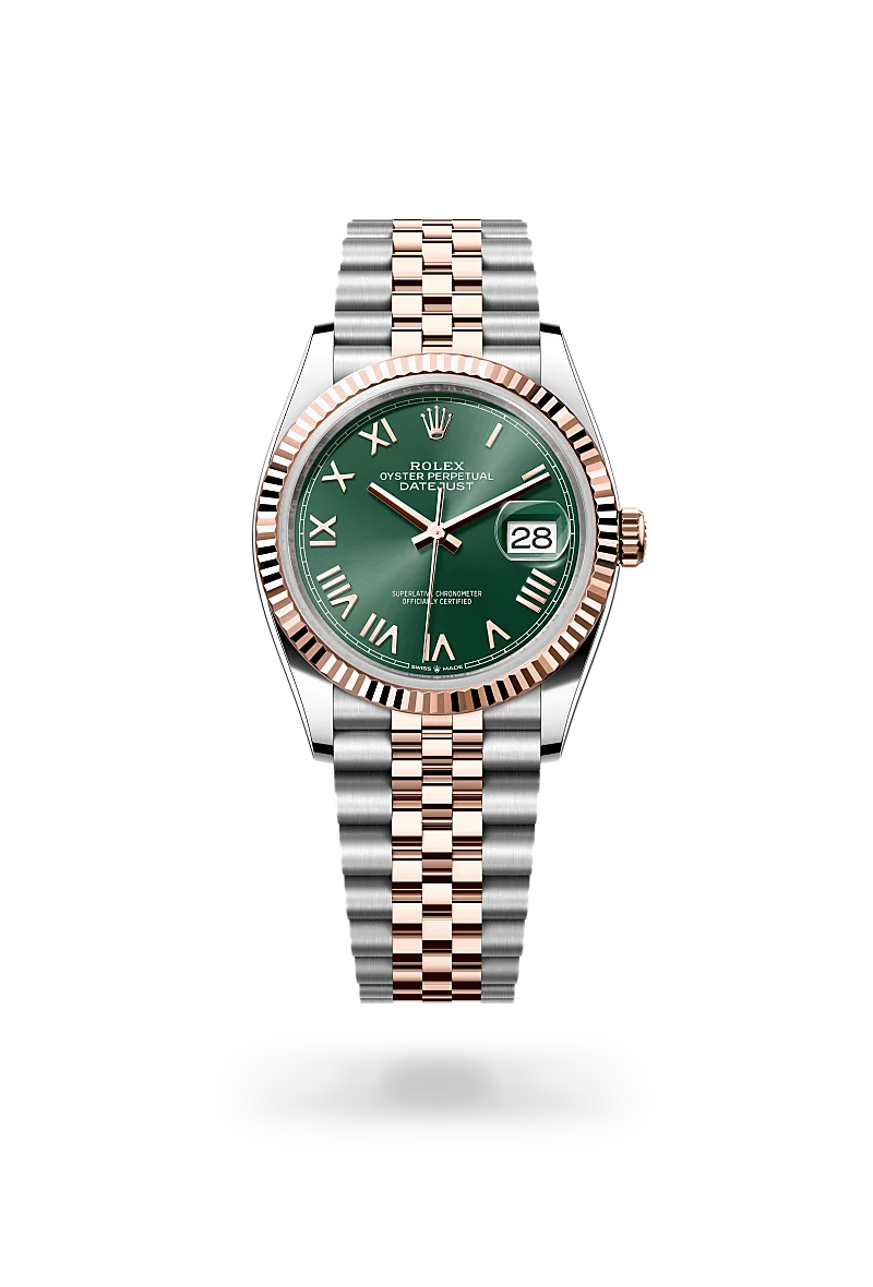 Rolex Datejust in Everose Rolesor - combination of Oystersteel and Everose gold, M126231-0051 - Joseph-Anthony