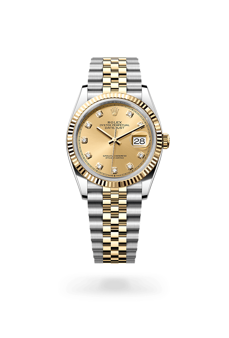 Rolex Datejust in Yellow Rolesor - combination of Oystersteel and yellow gold, M126233-0017 - La Différence Time Centre