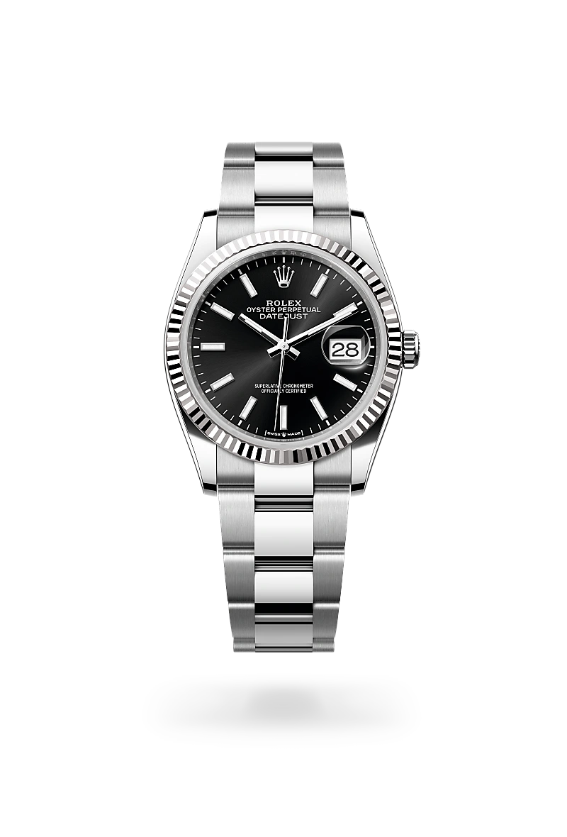 Rolex Datejust in White Rolesor - combination of Oystersteel and white gold, M126234-0016 - La Différence Time Centre