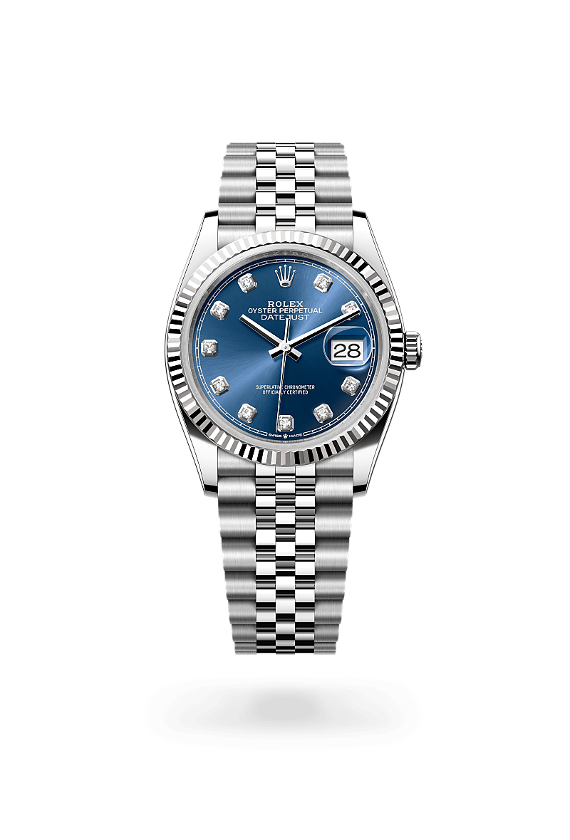Rolex Datejust in White Rolesor - combination of Oystersteel and white gold, M126234-0037 - Build