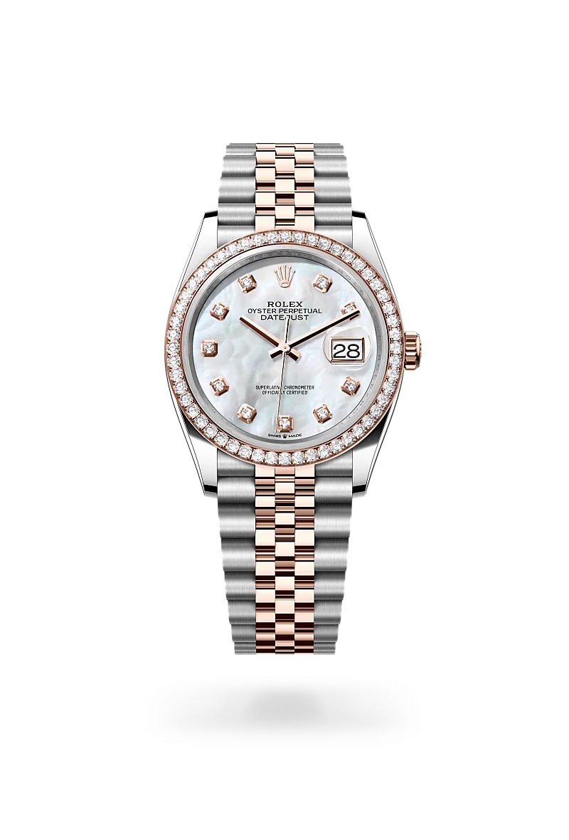 Rolex Datejust in Everose Rolesor - combination of Oystersteel and Everose gold, M126281RBR-0009 - Joseph-Anthony
