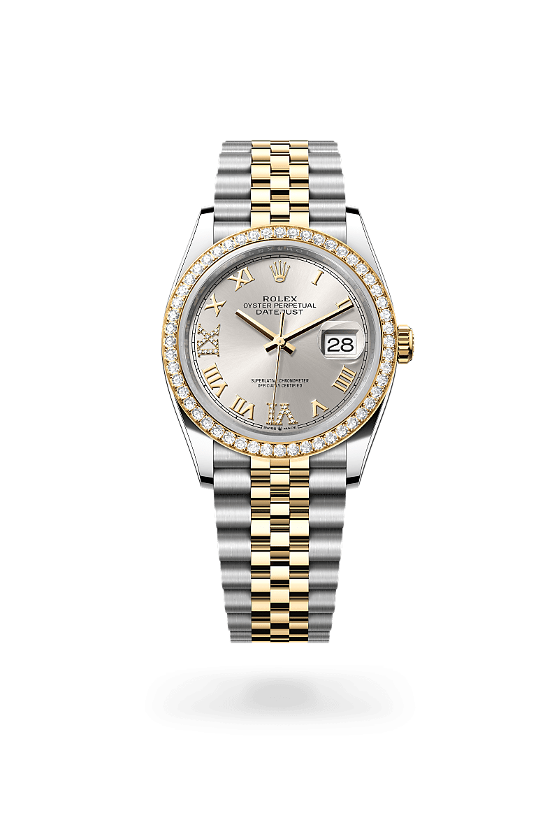 Rolex Datejust in Yellow Rolesor - combination of Oystersteel and yellow gold, M126283RBR-0017 - Humbertown Jewellers
