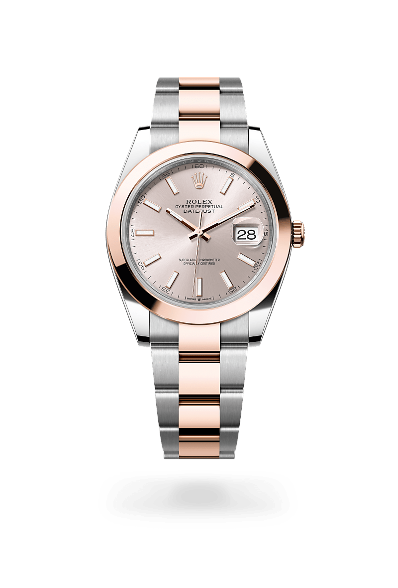 Rolex Datejust in Everose Rolesor - combination of Oystersteel and Everose gold, M126301-0009 - Humbertown Jewellers