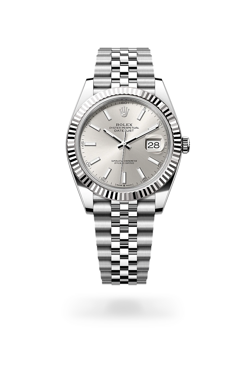 Rolex Datejust in White Rolesor - combination of Oystersteel and white gold, M126334-0004 - La Différence Time Centre