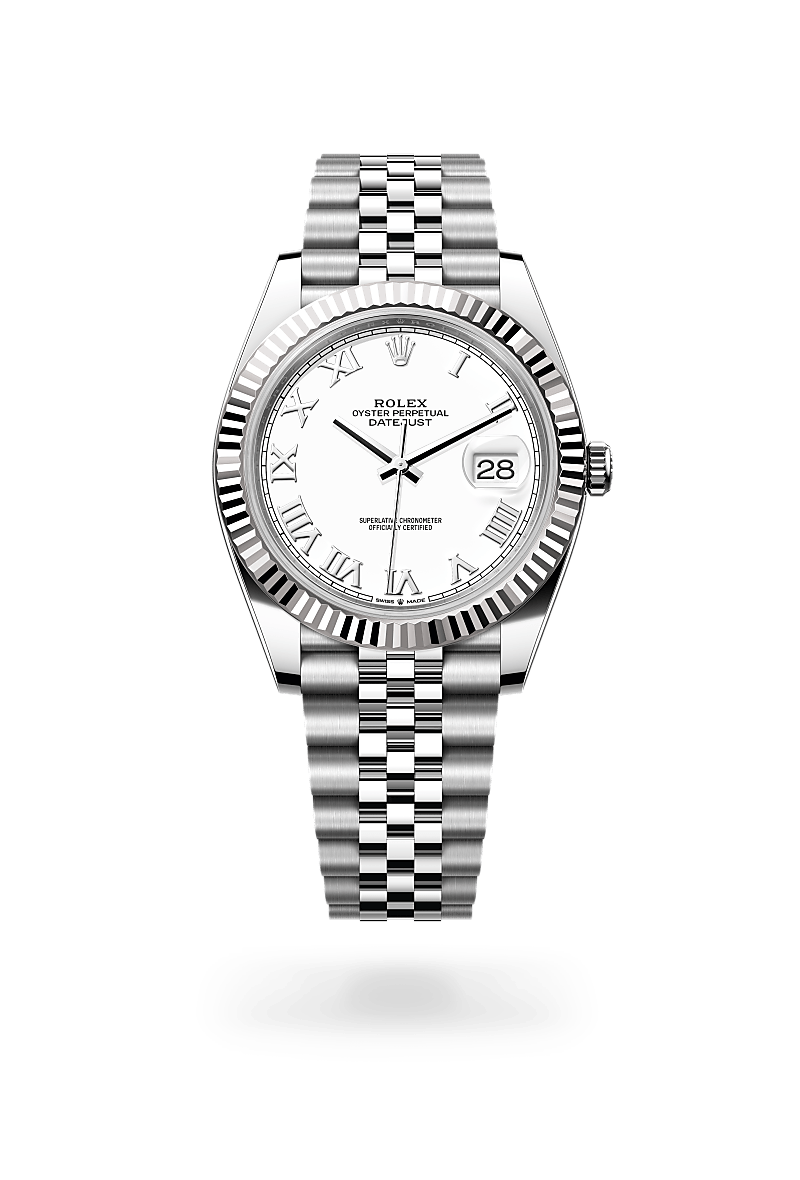Rolex Datejust in White Rolesor - combination of Oystersteel and white gold, M126334-0024 - La Différence Time Centre