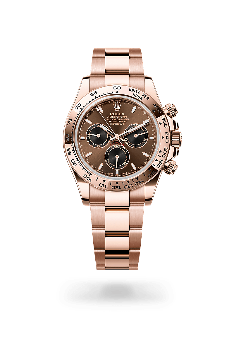 Rolex Cosmograph Daytona in 18 ct Everose gold, M126505-0005 - Rolex Boutique San Jose