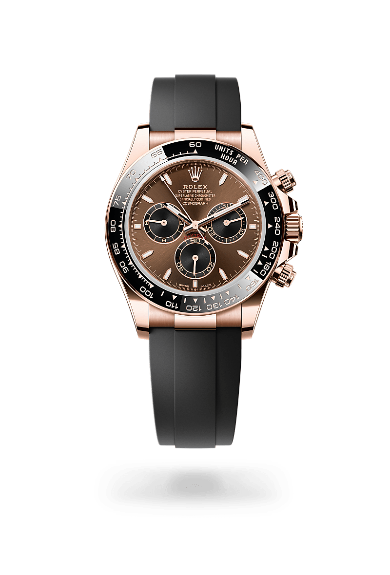 Rolex Cosmograph Daytona in 18 ct Everose gold, M126515LN-0010 - J. Vair Jewellers