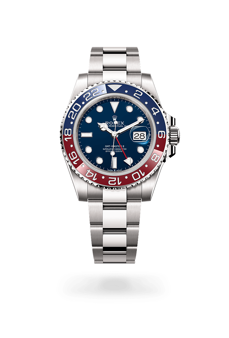 Rolex GMT-Master II in 18 ct white gold, M126719BLRO-0003 - J. Vair Jewellers