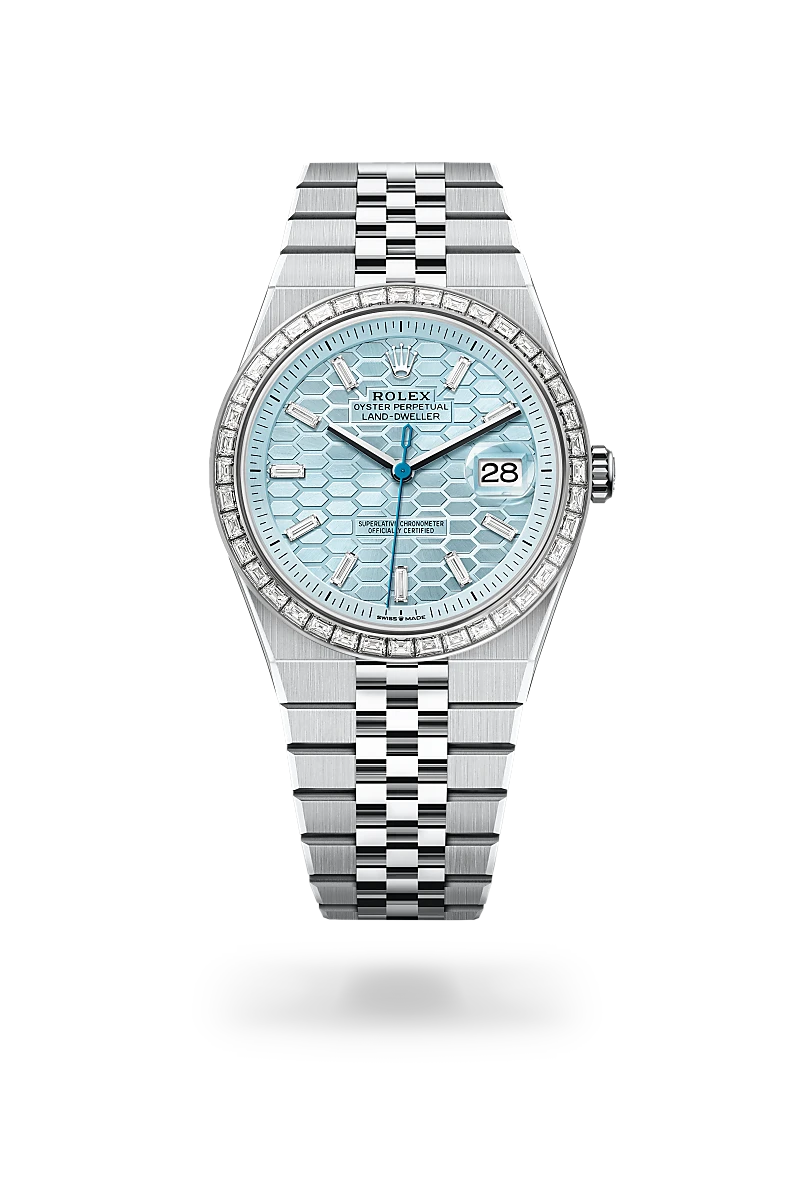 Rolex  in Platinum, M127386TBR-0001 - J. Vair Jewellers