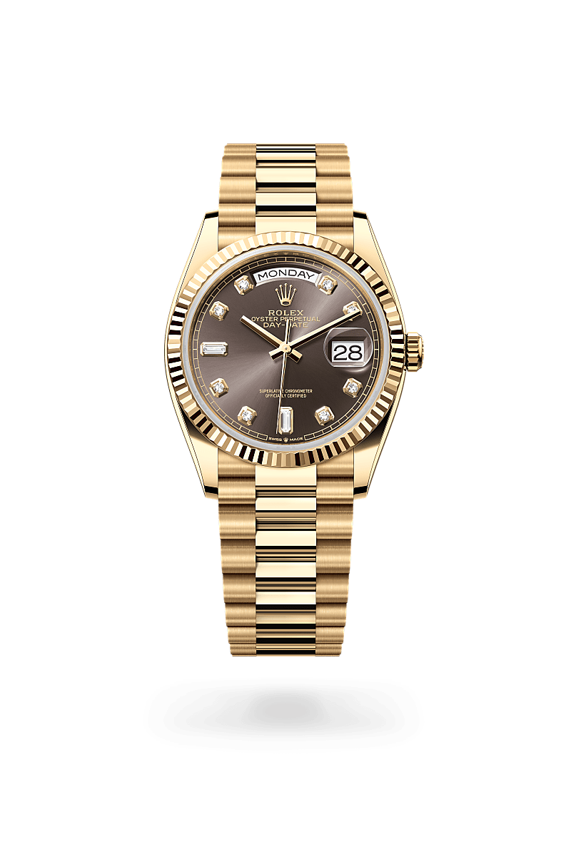 Rolex Day-Date in 18 ct yellow gold, M128238-0022 - Build