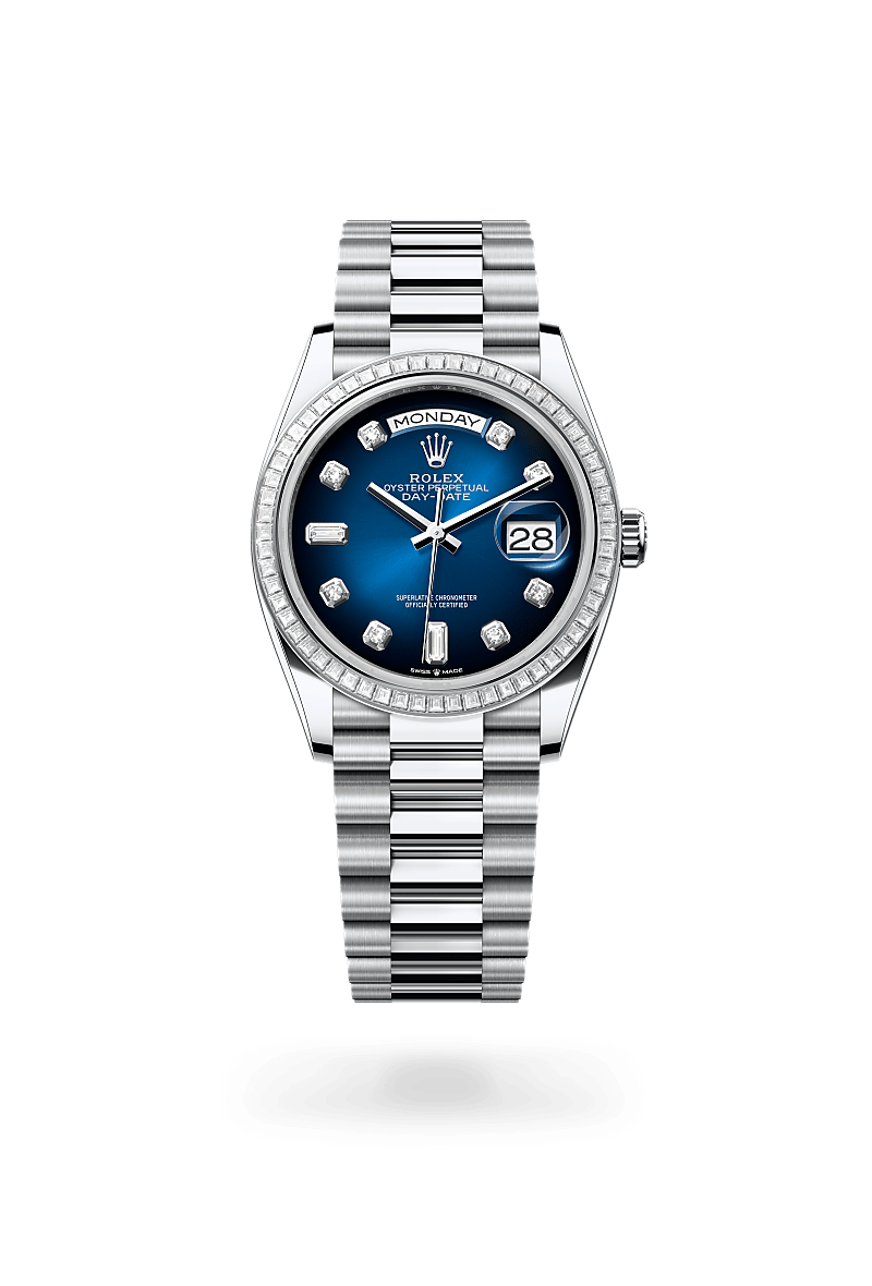 Rolex Day-Date in Platinum, M128396TBR-0008 - Humbertown Jewellers