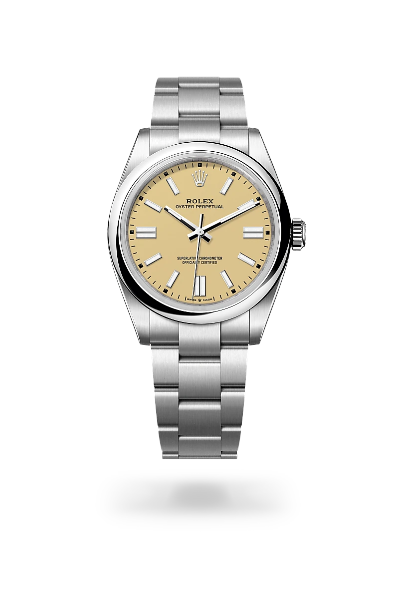 Rolex Oyster Perpetual in Oystersteel, M134300-0007 - Rolex Boutique San Jose