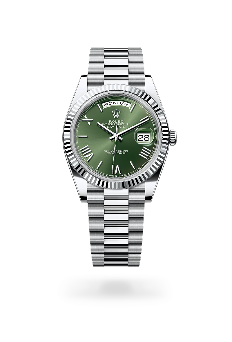 Rolex Day-Date in Platinum, M228236-0008 - Heller Jewelers