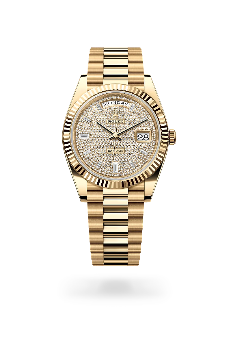 Rolex Day-Date in 18 kt yellow gold, M228238-0054 - Heller Jewelers