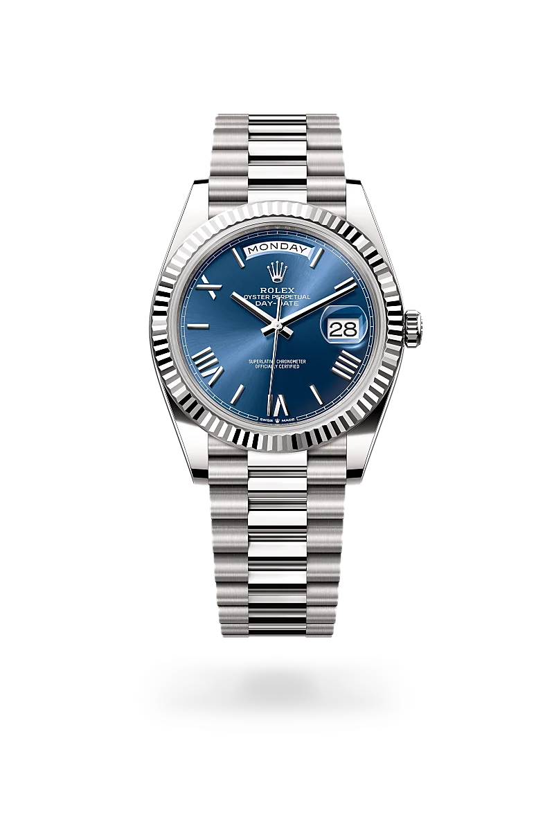 Rolex Day-Date in 18 ct white gold, M228239-0007 - Humbertown Jewellers