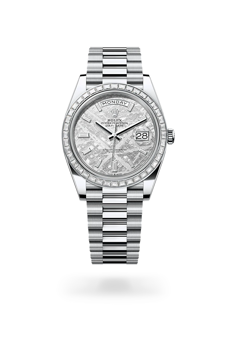Rolex Day-Date in Platinum, M228396TBR-0027 - Rolex Boutique San Jose