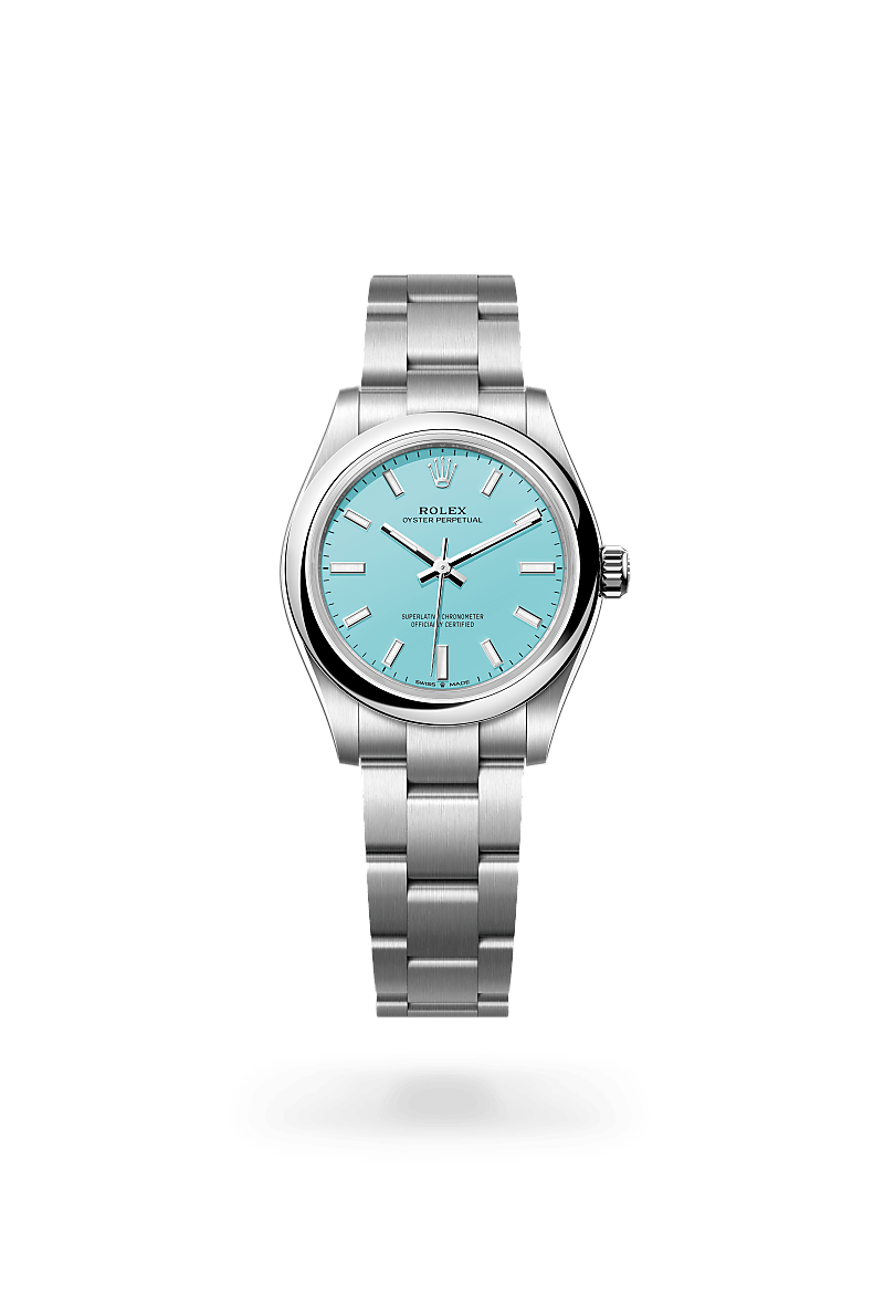 Rolex Oyster Perpetual in Oystersteel, M277200-0007 - J. Vair Jewellers