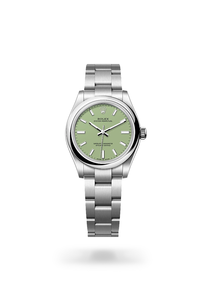 Rolex Oyster Perpetual in Oystersteel, M277200-0012 - J. Vair Jewellers