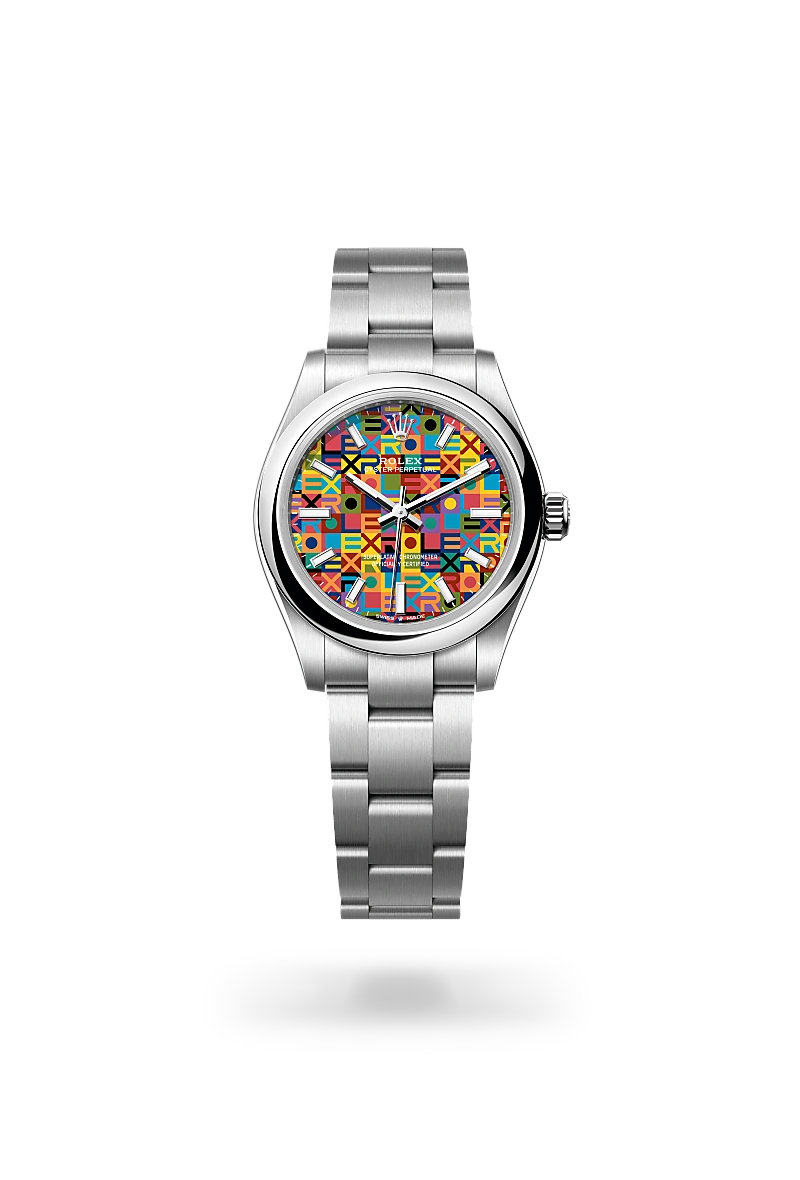 Rolex Oyster Perpetual in Oystersteel, M277200-0019 - Joseph-Anthony
