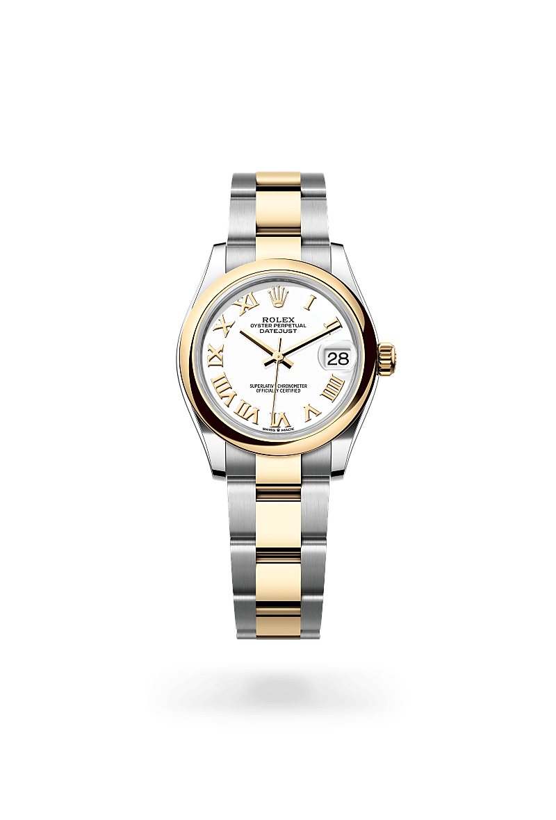 Rolex Datejust in Yellow Rolesor - combination of Oystersteel and yellow gold, M278243-0001 - Humbertown Jewellers