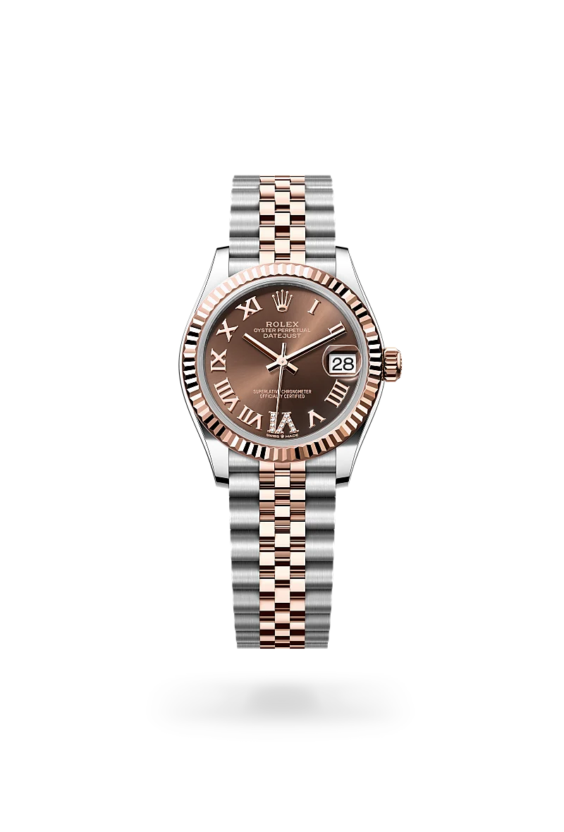 Rolex Datejust in Everose Rolesor - combination of Oystersteel and Everose gold, M278271-0004 - GemOro