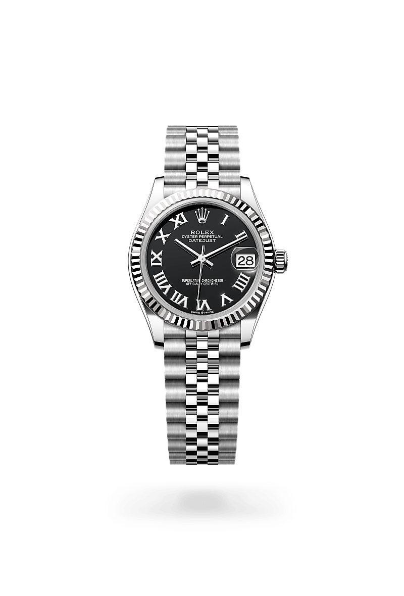 Rolex Datejust in White Rolesor - combination of Oystersteel and white gold, M278274-0002 - GemOro