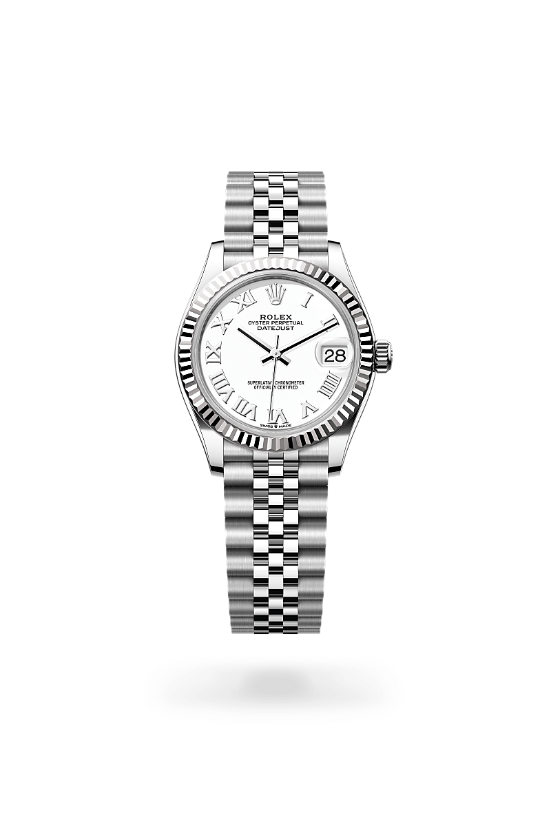 Rolex Datejust in White Rolesor - combination of Oystersteel and white gold, M278274-0010 - La Différence Time Centre