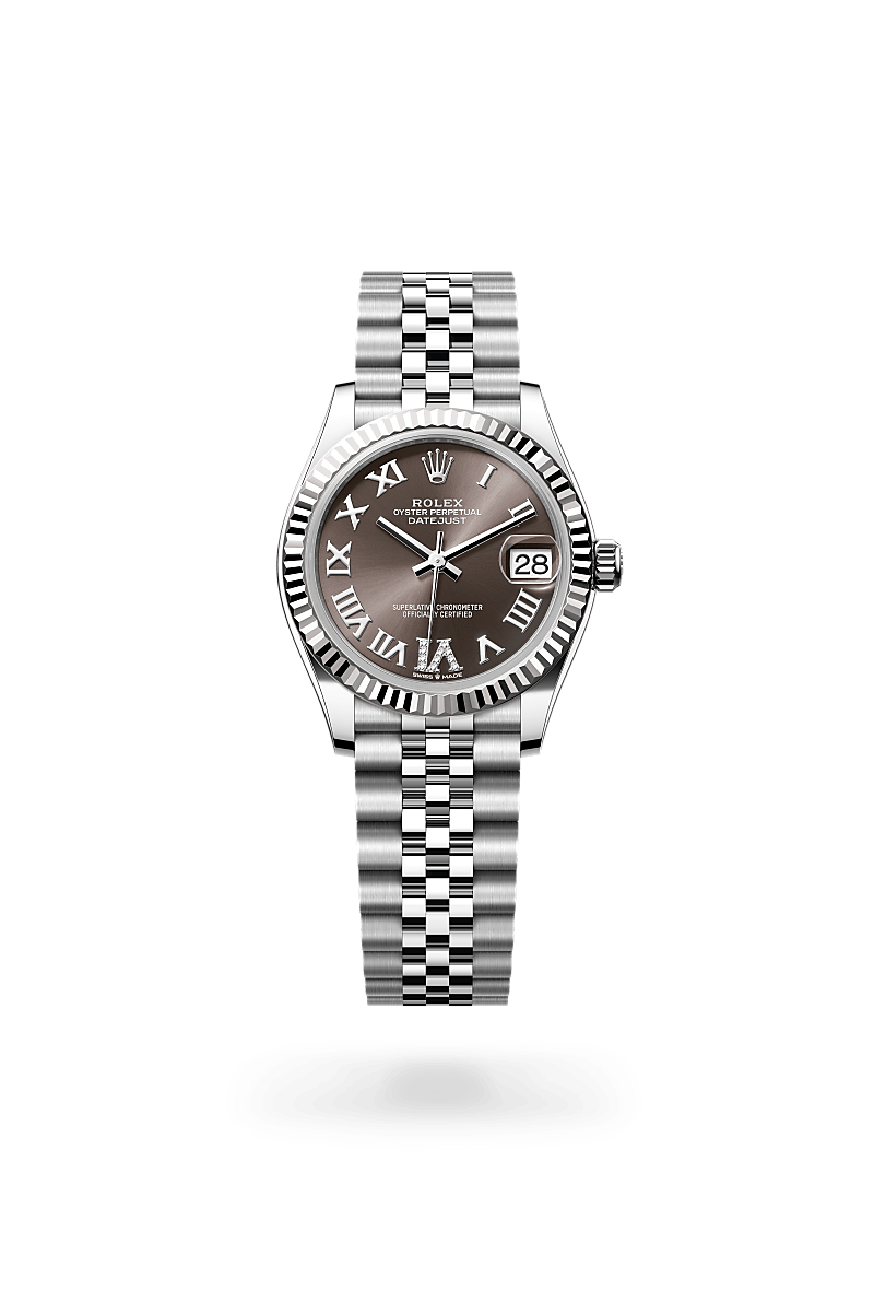 Rolex Datejust in White Rolesor - combination of Oystersteel and white gold, M278274-0028 - La Différence Time Centre