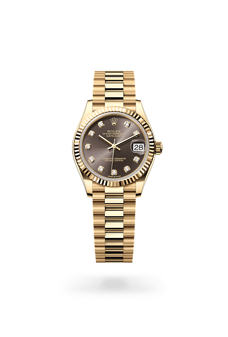 Rolex Datejust in 18 ct yellow gold, M278278-0036 - Humbertown Jewellers