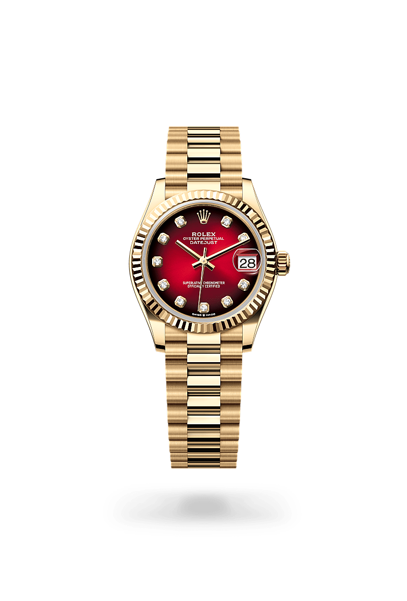 Rolex Datejust in 18 ct yellow gold, M278278-0049 - Humbertown Jewellers