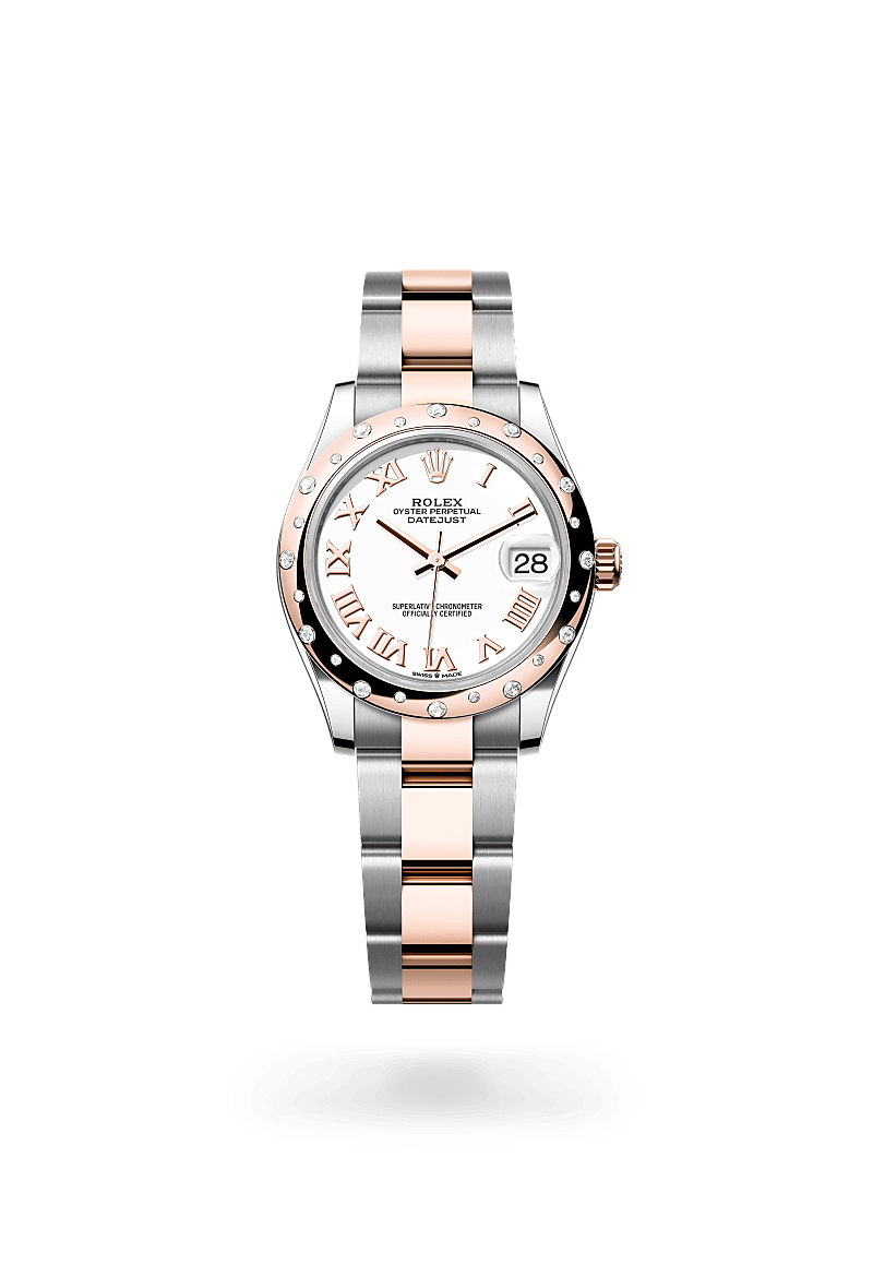 Rolex Datejust in Everose Rolesor - combination of Oystersteel and Everose gold, M278341RBR-0001 - La Différence Time Centre