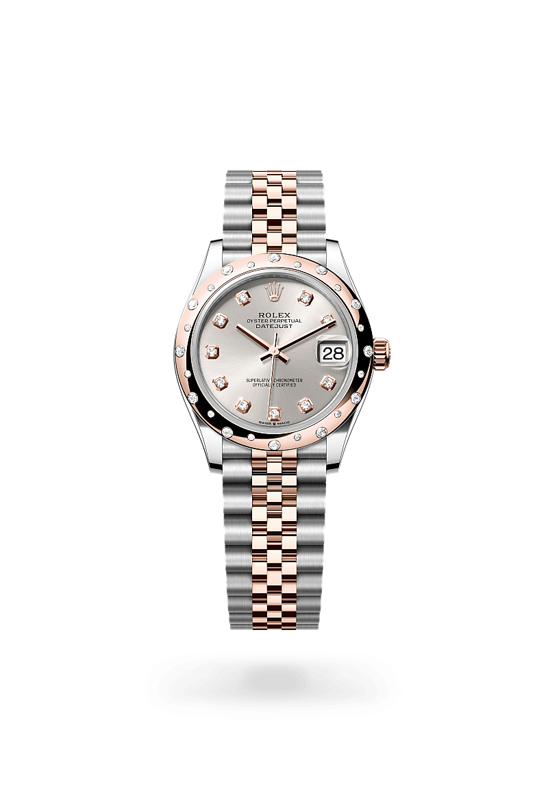 Rolex Datejust in Everose Rolesor - combination of Oystersteel and Everose gold, M278341RBR-0016 - La Différence Time Centre